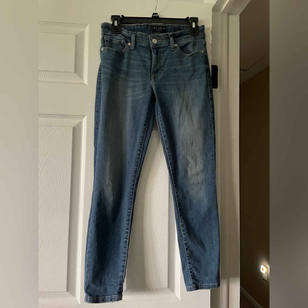 Lucky Brand Blue Straight Leg Jeans